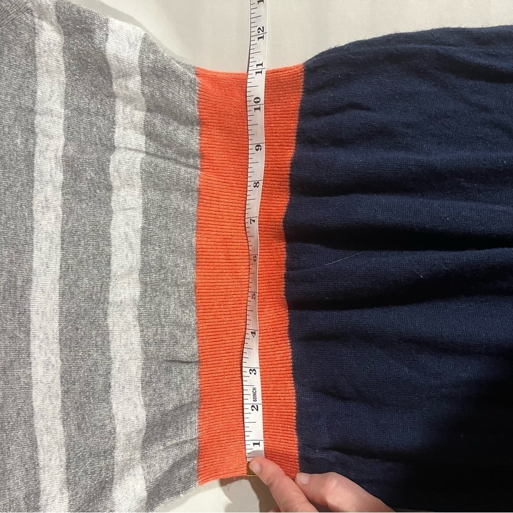 BODEN ~ Striped Color Block Sweater Dress Cashmere Angora Blend - Picture 8 of 9